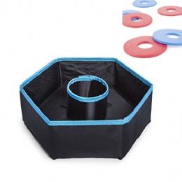 Hexagon Collapsible Washer Toss Game