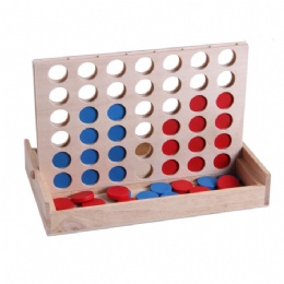 Tabletop Wood Connect 4