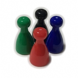Plastic Game Pieces Game Pawns