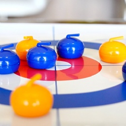 Roll-up Mini Curling Game Indoor Game
